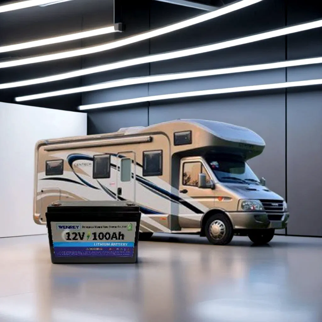 All-Weather Lithium 12V 24V 80ah-300ah LiFePO4 Batteries for Solar Golf Carts, Camping Vehicles, and Marine Energy Storage