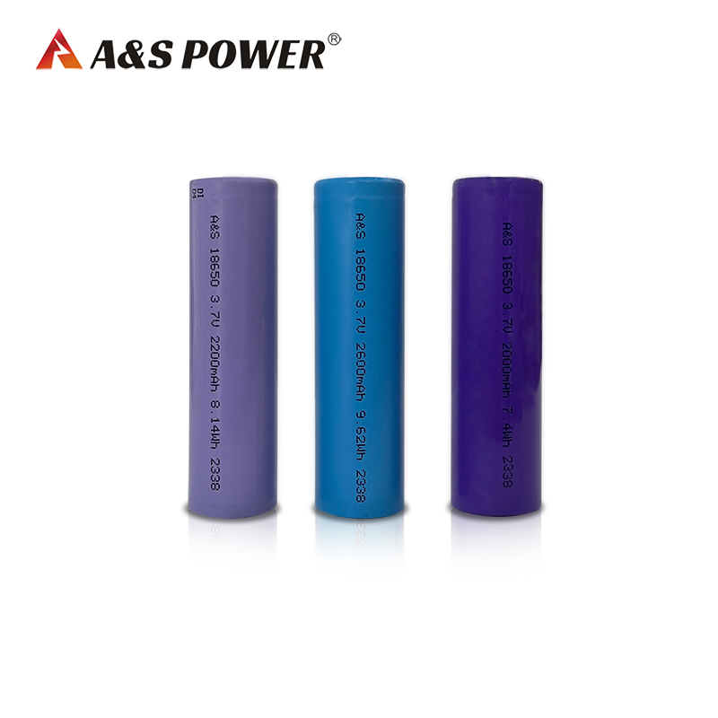 Battery Factory Rechargeable Lithium Ion Battery Pack 18650 3.7V 2200mAh Li-ion Battery Cell Customized Lithium Cell for LED Light