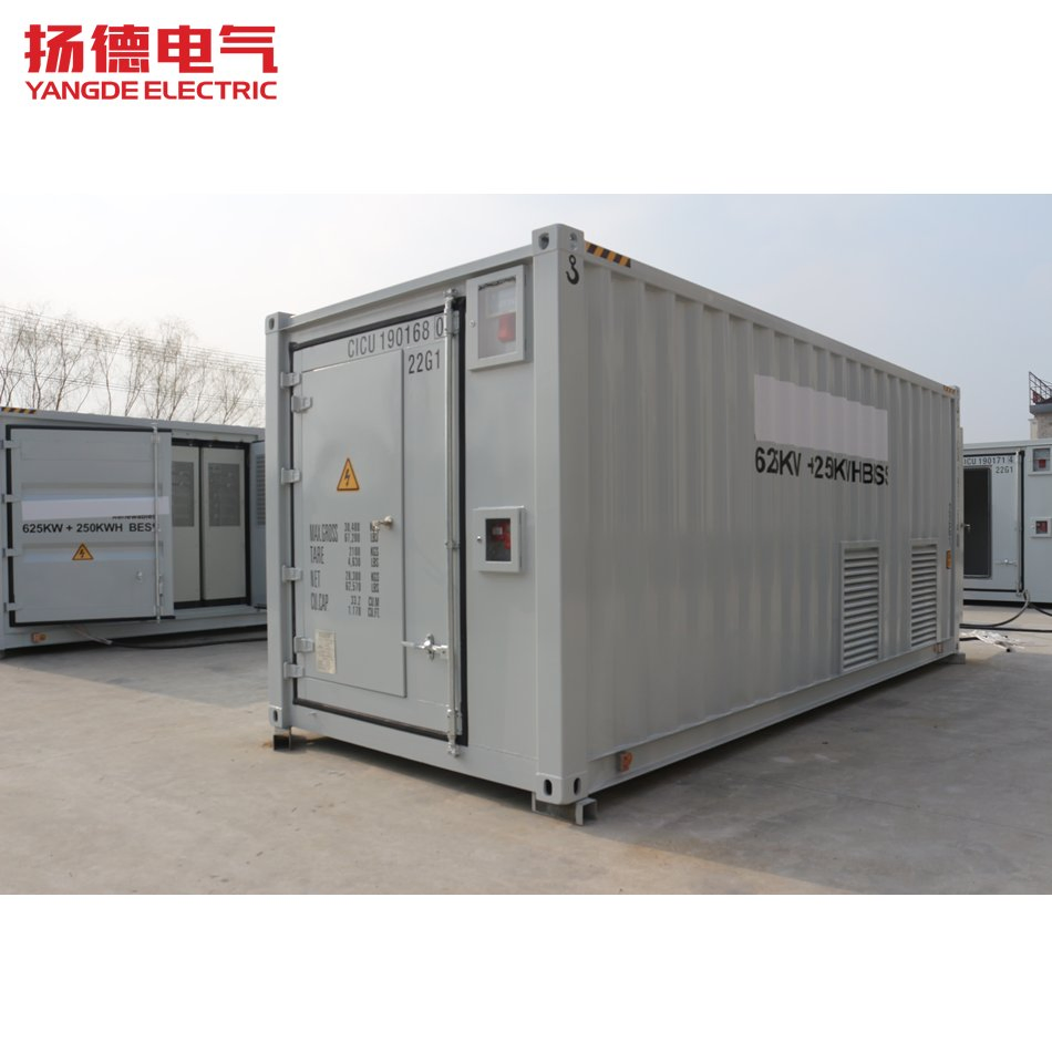 20-Foot Containerized Commercial and Industrial Energy Storage System with Lithium Batteries