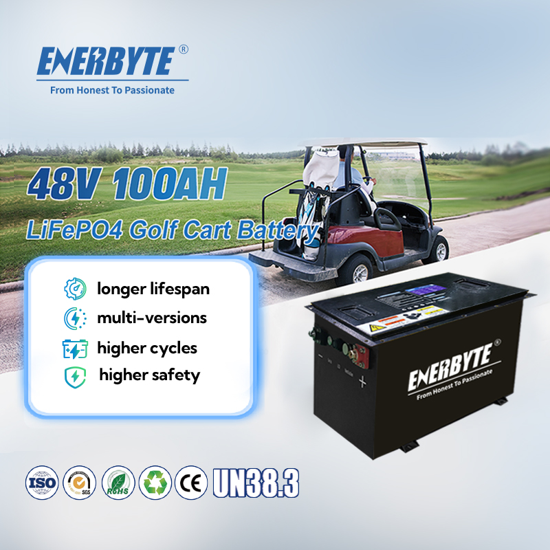 51.2V105ah Golf Cart Batteries Electric Sightseeing Car 4seater 6seater Batteries Low Speed Electric Vehicles Batteries with Un38.3