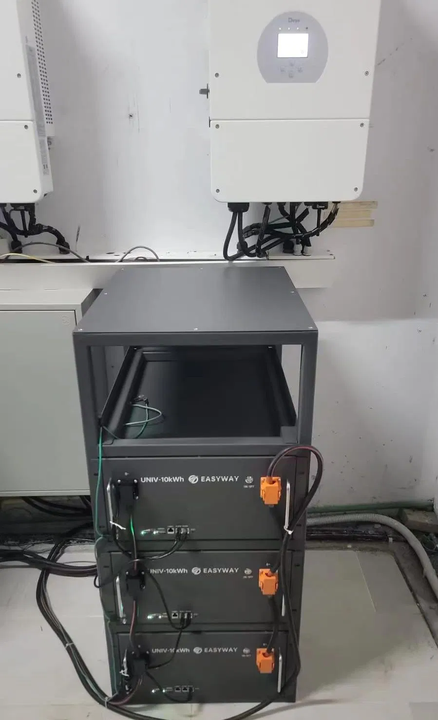 Rack Mounted Lithium Iron Phosphate Battery LiFePO4 Rechargeable 48V 200ah for Home