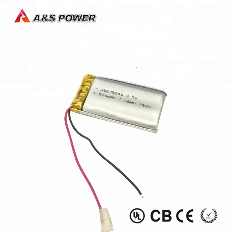 Rechargeable 602240 Lithium-Ion Polymer Battery Picture