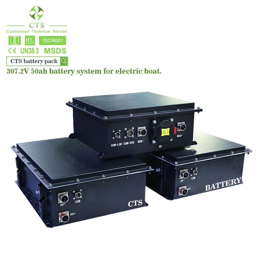 Modular Solution 72V 50ah Battery Module 307V 50ah EV Battery Pack for Electric Tour Boat Yacht