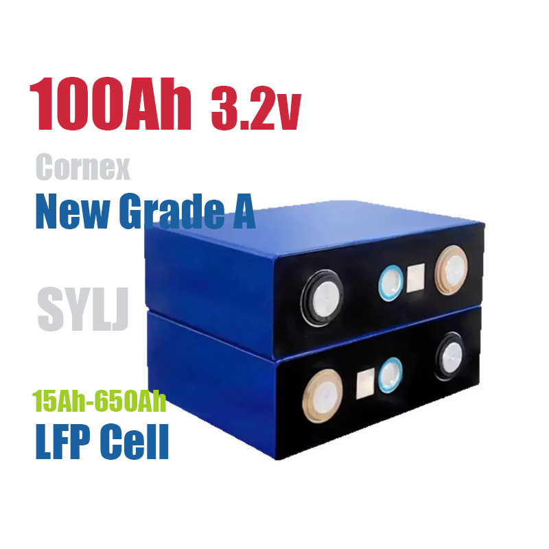 3.2V 100ah Lithium Battery Prismatic Cell for LiFePO4 Energy Storage