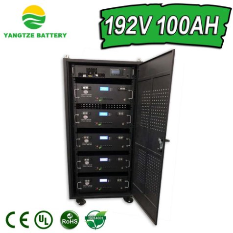 CE Certificated 20kwh Pack 192V 100ah Lithium Iron Phosphate Battery Smart BMS Lithium Ion Battery with 8000+Cycles Life for Solar System UPS Telecom EV