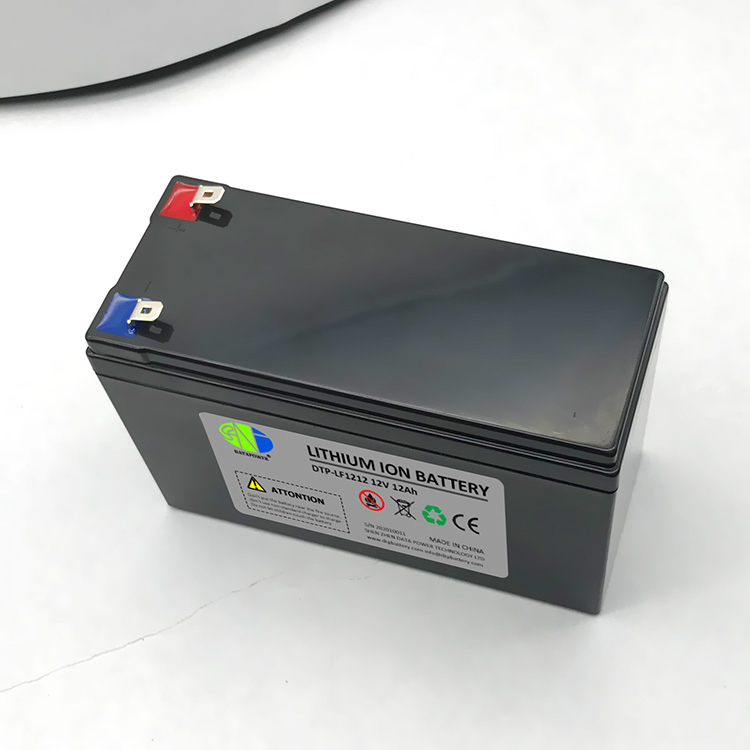 12V 12ah Rechargeable Li-ion Lithium Battery Industrial Battery LiFePO4 Battery with BMS