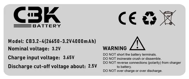 LiFePO4 Cell Detail 2