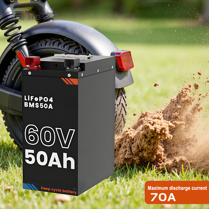 60V 72V 70ah LiFePO4 E-Mobility Smart Lithium Battery 20ah 30ah 35ah 40ah 50ah 60ah 110ah High Capacity Battery Pack