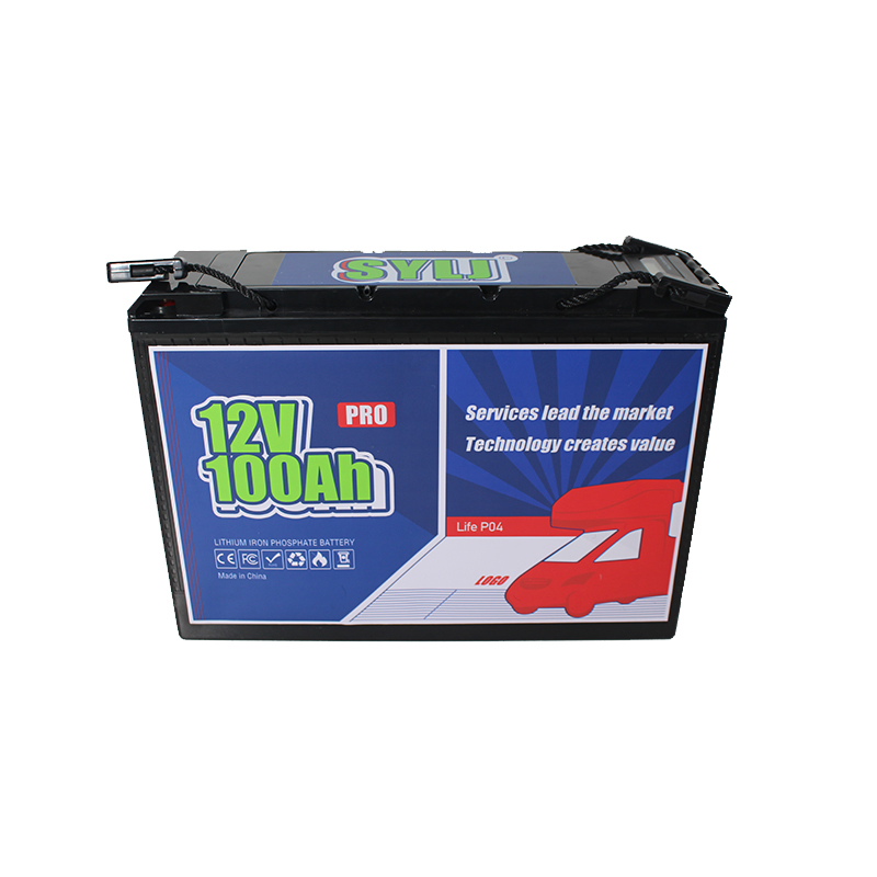 10 Year Life 12V 100ah LiFePO4 Lithium Battery Built in 100A BMS for RV Solar Power System Marine off Grid
