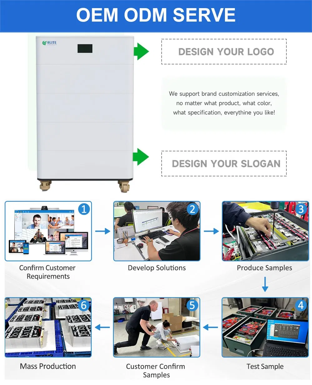 EU Stock Hv High Voltage Stackable Lithium Ion Battery 20kwh 30kwh 40kwh 50kwh Solar PV Power LiFePO4 Li Ion Battery Energy Storage System Ess for Home and C&I