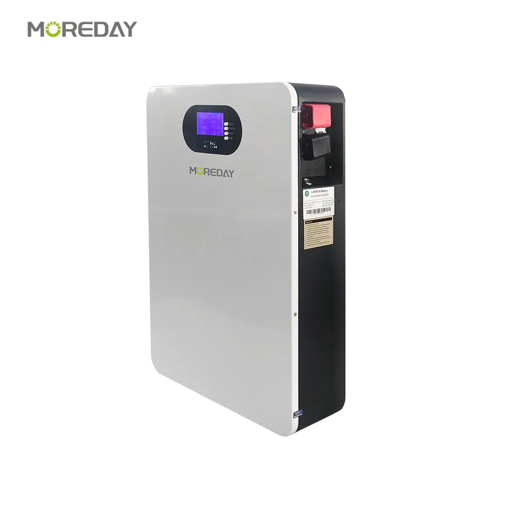 Moreday 48V Lithium Iron Phosphate Battery 100ah 5kwh for Home Ess