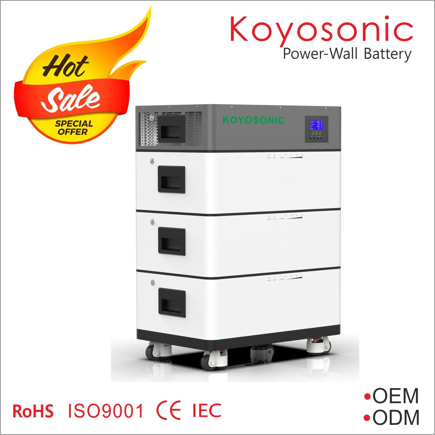 Rack LiFePO4 Solar Server Rack 5kwh Lithium 48V - 382V 100ah 200ah 300ah 400ah 500ah Solar System LiFePO4 Battery Energy Storage