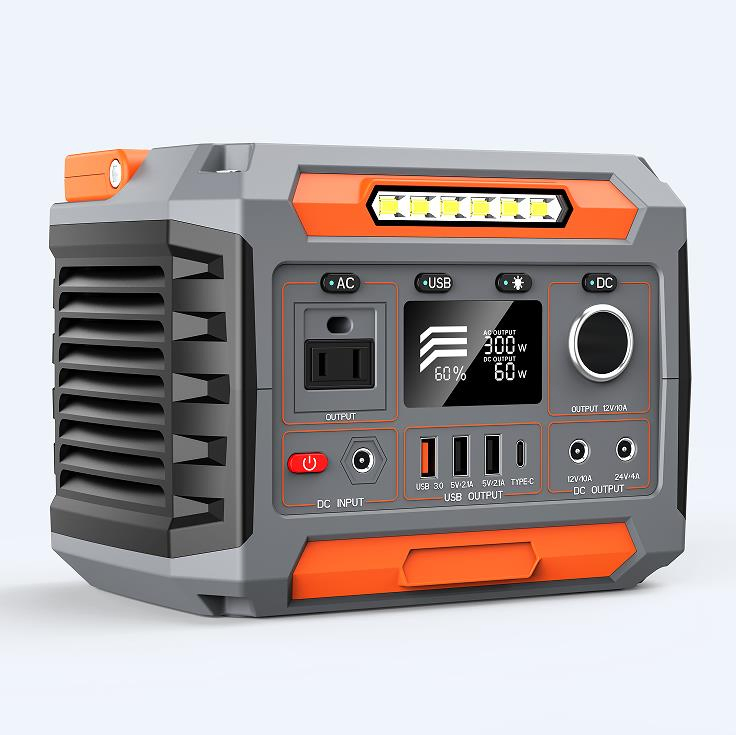 Portable Solar Generator Home Use Solar Power Station 300W Solar Power Generator Solar Battery