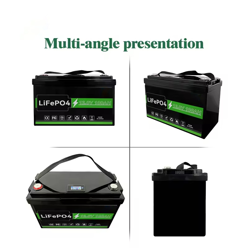 High Performance Lithium Ion Batteries 12V 10ah 20ah 30ah 50ah 100ah 150ah 200ah 12.8V LiFePO4 Battery Smart BMS 4s 12V LiFePO4