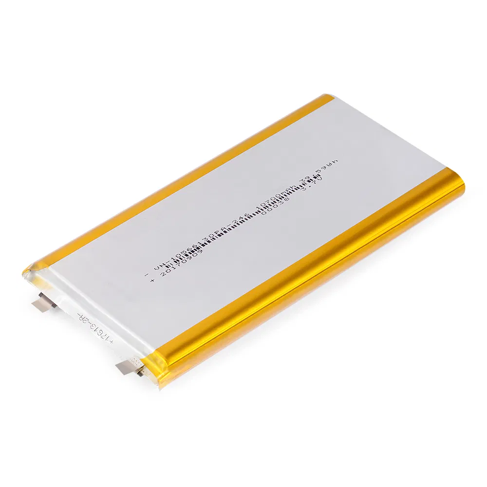 Factory Directly Lithium Polymer 1260110 3.7V 10000mAh Rechargeable Lipo Li-ion Battery for Mobile Phone/ Powe Bank Device/Digital Device