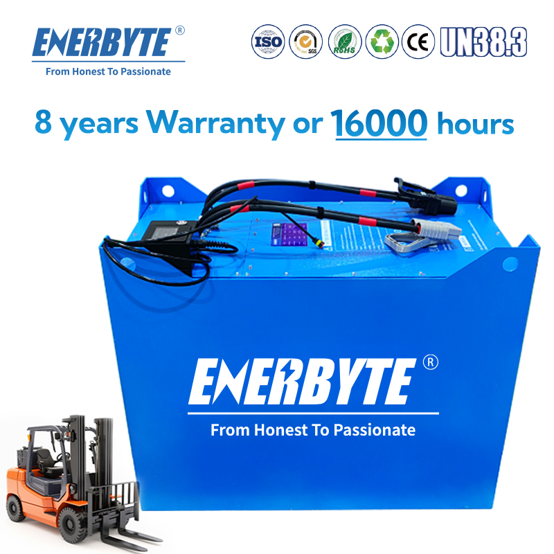 48V 500ah LiFePO4 Forklift Lithium Battery Fast Charging Explosion-Proof IP65 Logistics Warehousing