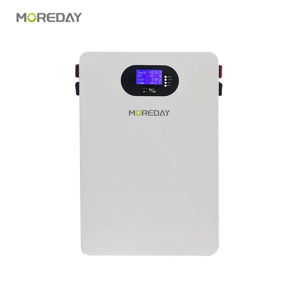 Moreday 48V Lithium Iron Phosphate Battery 100ah 5kwh for Home Ess