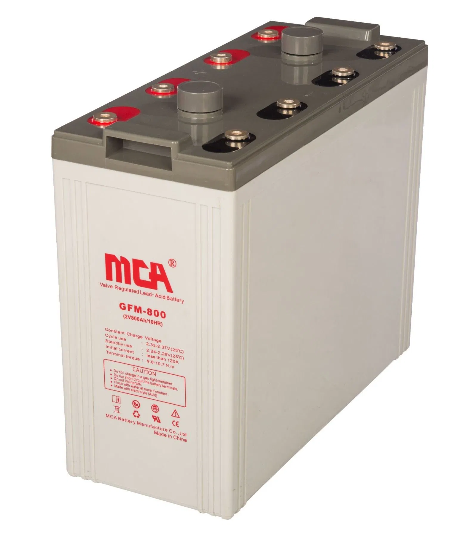 2V 600ah Telecom System/Data Center Backup Power/Standby Battery