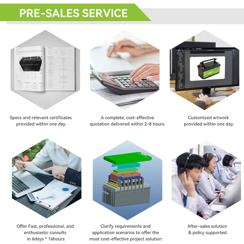 24V 25.6V 100ah 200ah 230ah 280ah 314ah 12V Smart RV Lithium LiFePO4 Battery with Can/RS485 Compatible with Victron Inverter OEM ODM China Factory Manufacturer