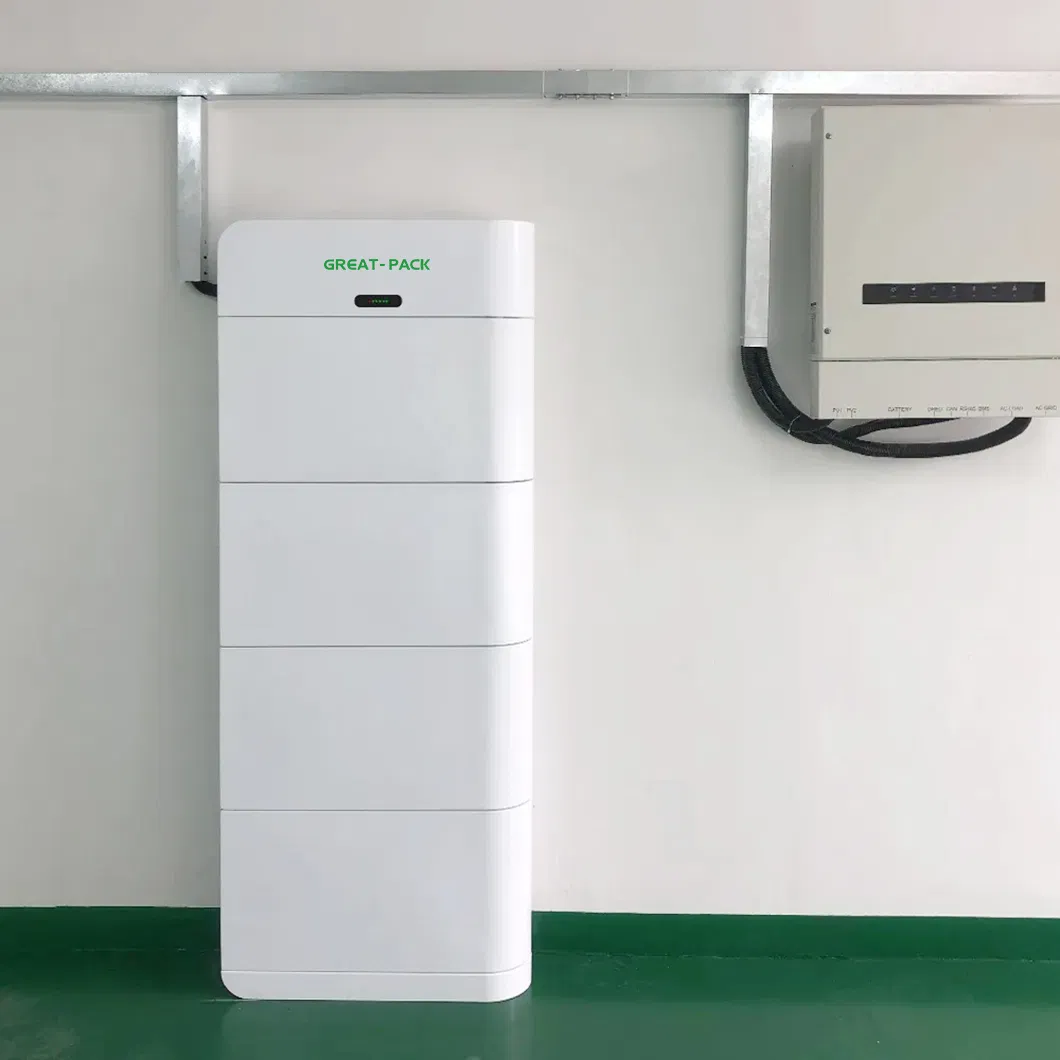 High Voltage Stacked Lithium Battery Modular Design 10kwh 15kwh 20kwh LiFePO4 Battery Pack