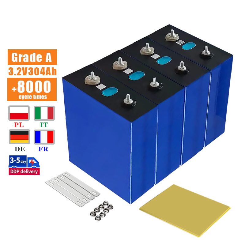 3.2V 304ah Prismatic Lithium Battery Home Solar Energy System 280ah LiFePO4 Battery Electric Vehicle Battery