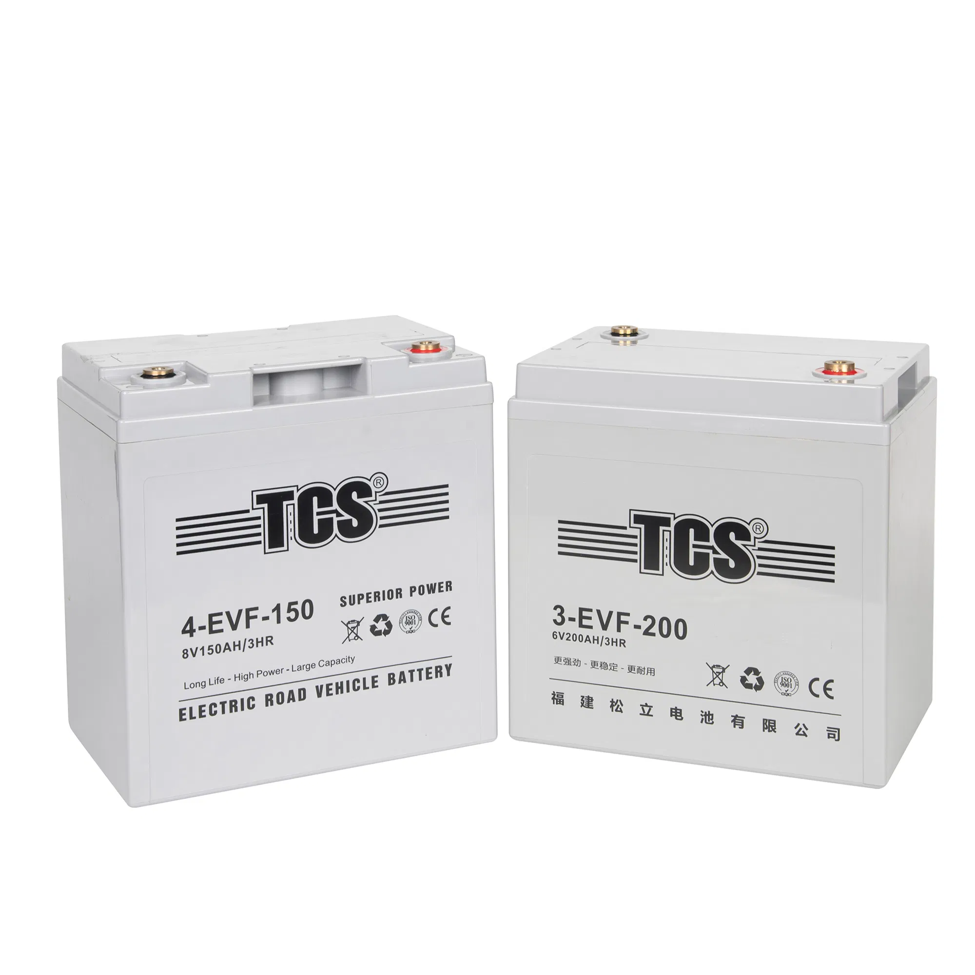 High Quality Battery 6V 200AH TCS Electric Vehicle Battery for Most Electric Road Vehicle