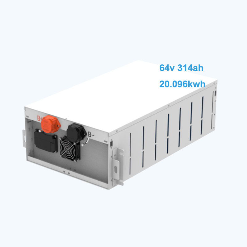20.096kwh 64V Air-Cooled Lithium Ion Batteries Pack Modular