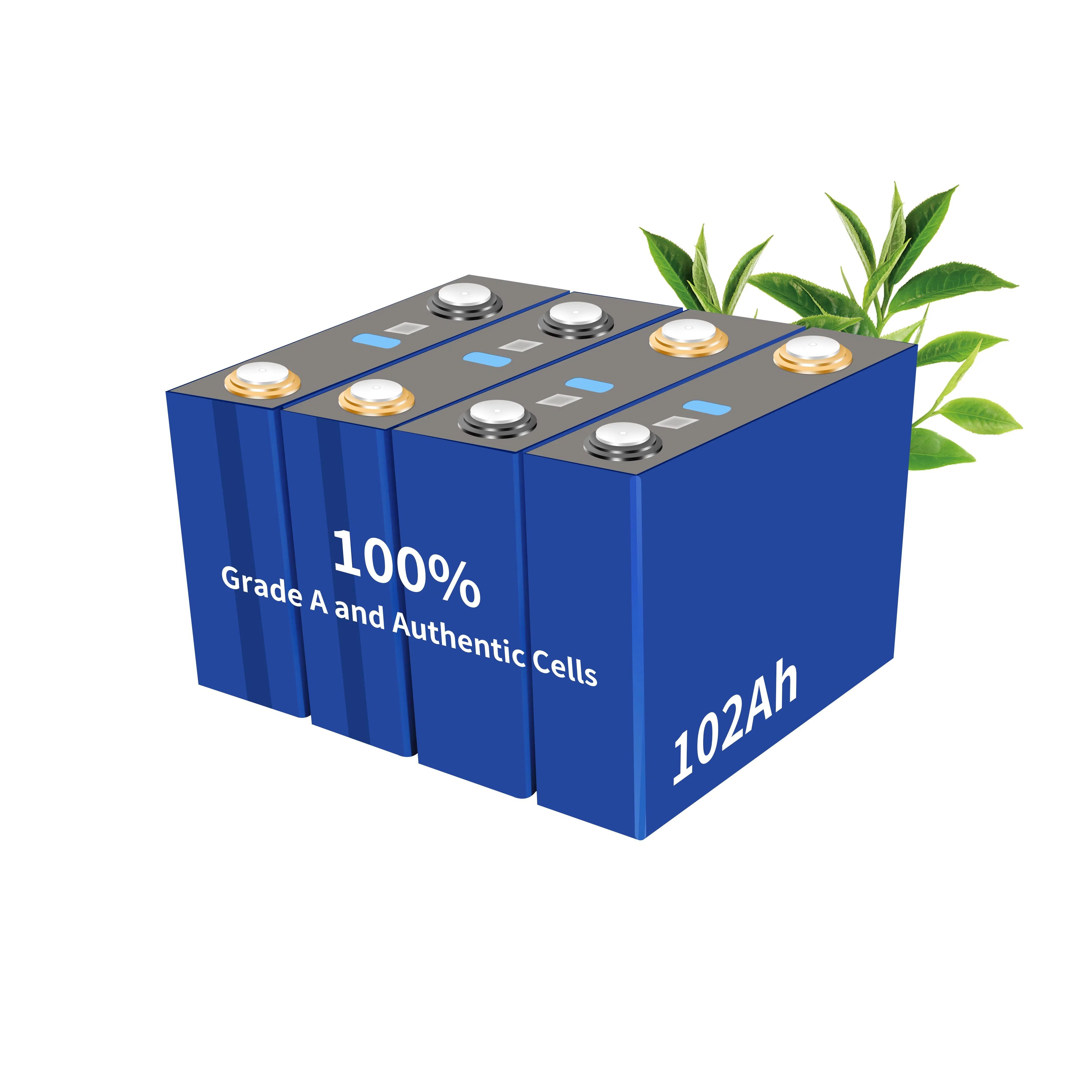 3.2V 100ah Lithium Battery Prismatic Cell for LiFePO4 Energy Storage