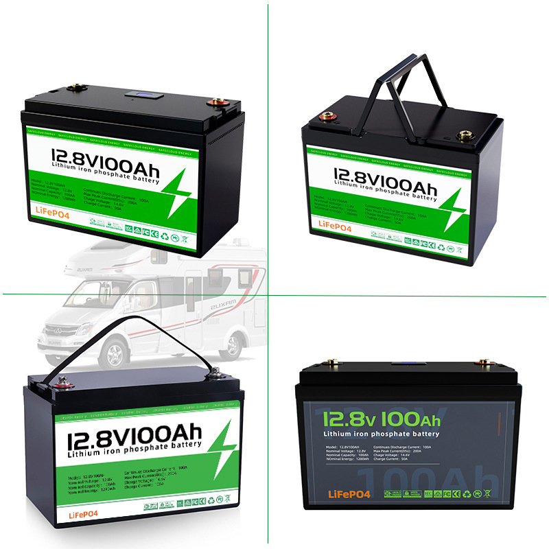 12V 24V 48V 100ah 150ah 200ah Lithium Battery Pack High Discharge Rate LiFePO4 Battery for Solar Storage/Inverter/Electric Vehicle/Vessel