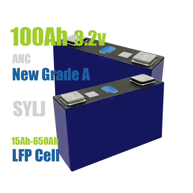 3.2V 100ah Lithium Battery Prismatic Cell for LiFePO4 Energy Storage