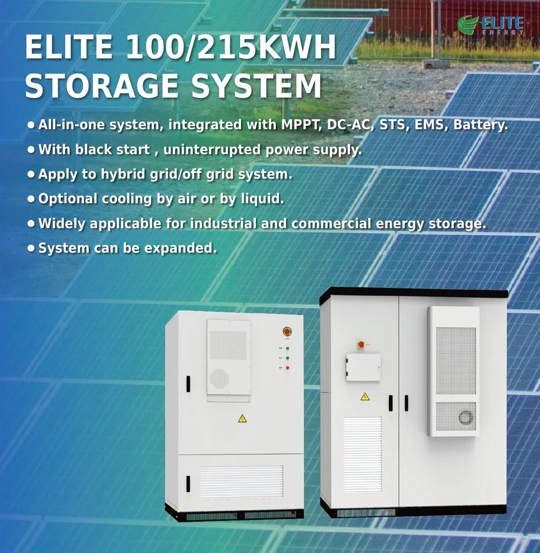 Energy Storage High Voltage Lithium Battery System