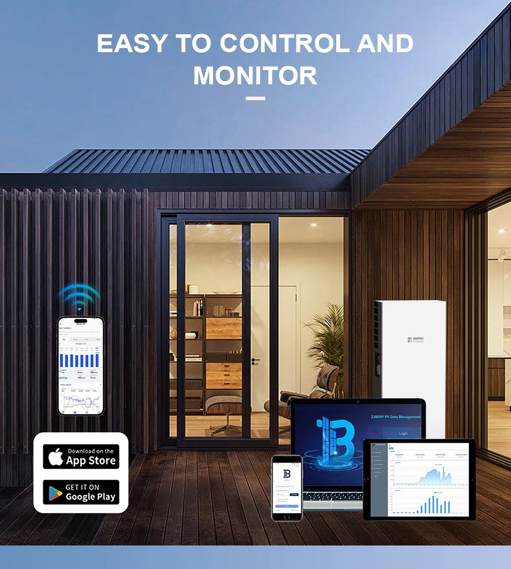 Ess 51.2V 205ah 10kwh LiFePO4 Wall Mounted All in One Inverter with Lithium Battery for Home Solar Energy Storage