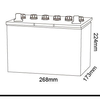 Tcs Leakage and Spill Proof 48d26r (N50) CCA450 50ah Battery for Electric Car New Car Batteries Automotive Hybrid Battery for Mine Vehicle