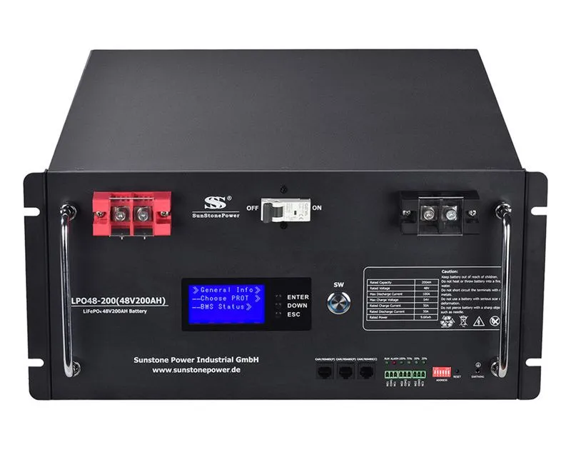 48V 200ah LiFePO4 Battery Front