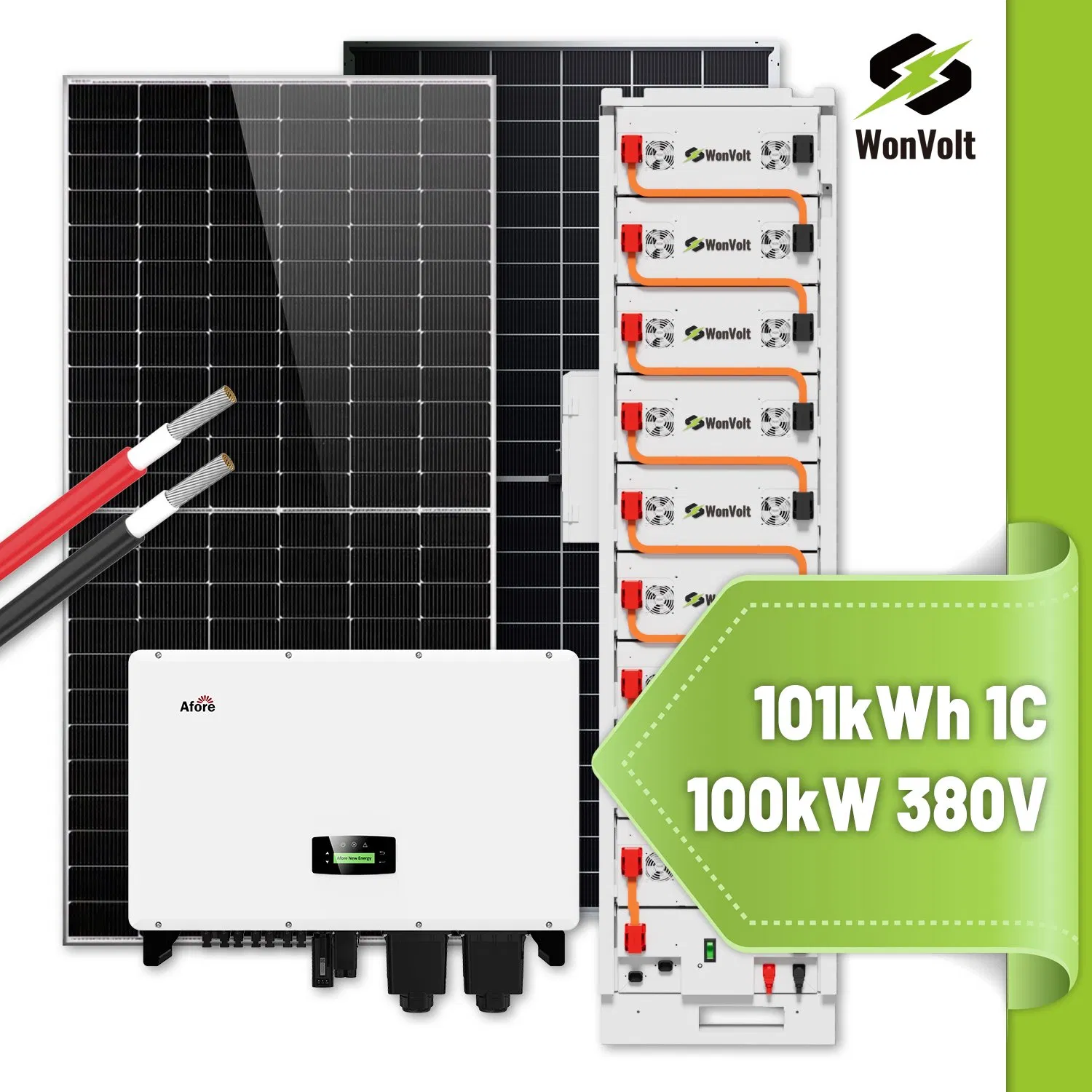 100kw/215kwh PV Storage System - Advanced Battery Management System (BMS)