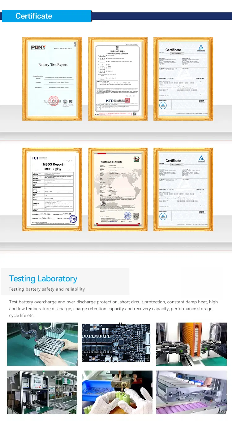 Battery Certifications