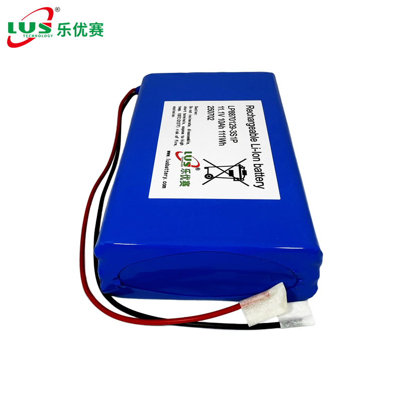 Li Ion Polymer Battery Lp8870129 3.7V 10000mAh 3s1p 11.1volt Lithium Polymer Ion Battery Pack 11.1V Lilthium Ion Battery 12.8V 10ah Li Ion Battery Lp8870129
