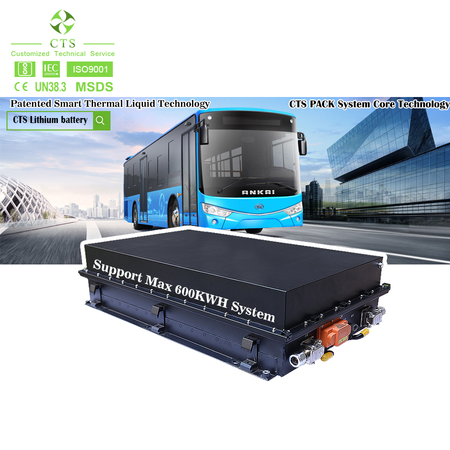 Electric Vehicle Battery Industrial Vehicle Lithium Battery 600V 120kwh EV LiFePO4 Battery Pack