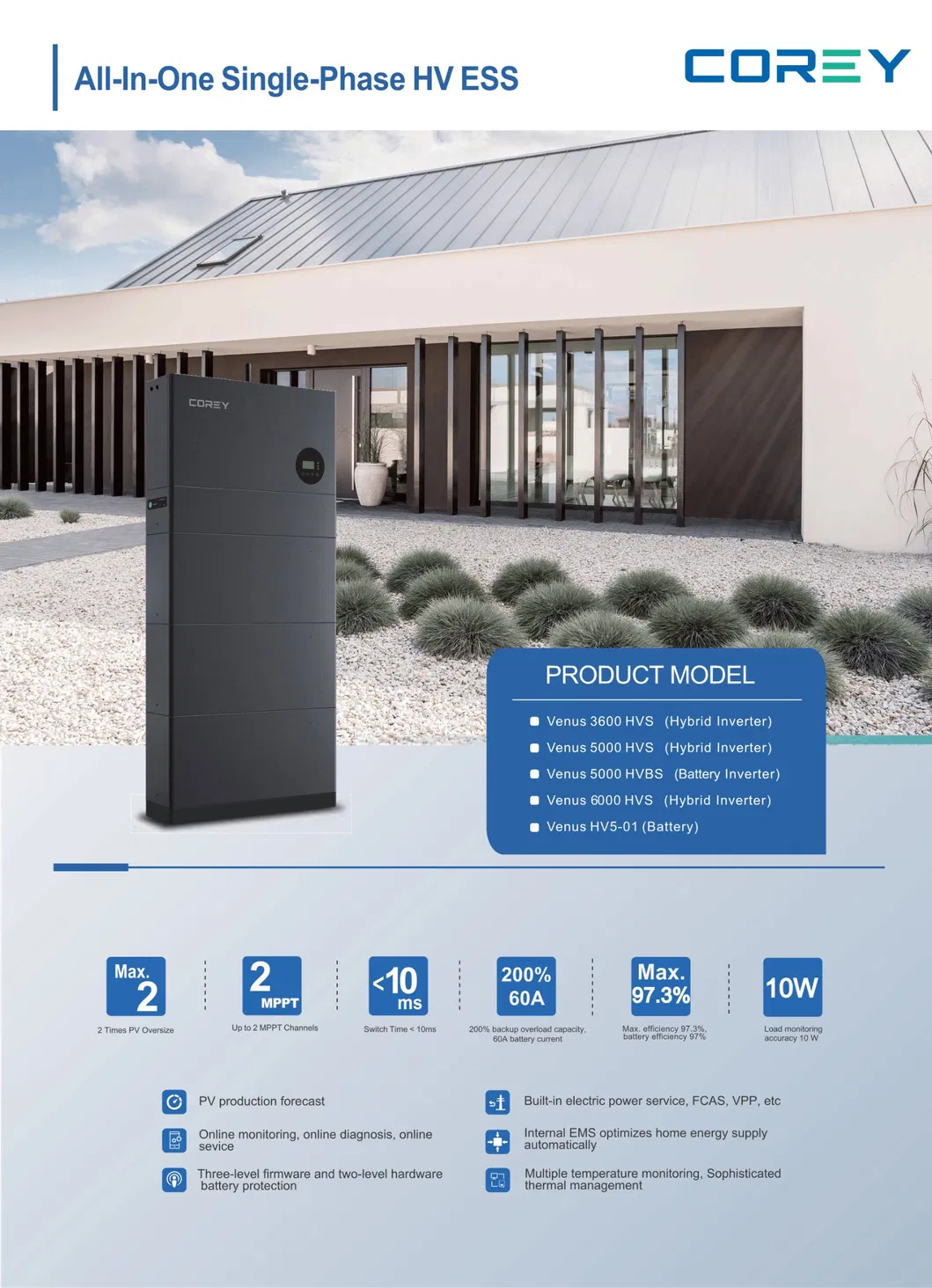 LFP (LiFePO4) Home Energy Storage System Overview