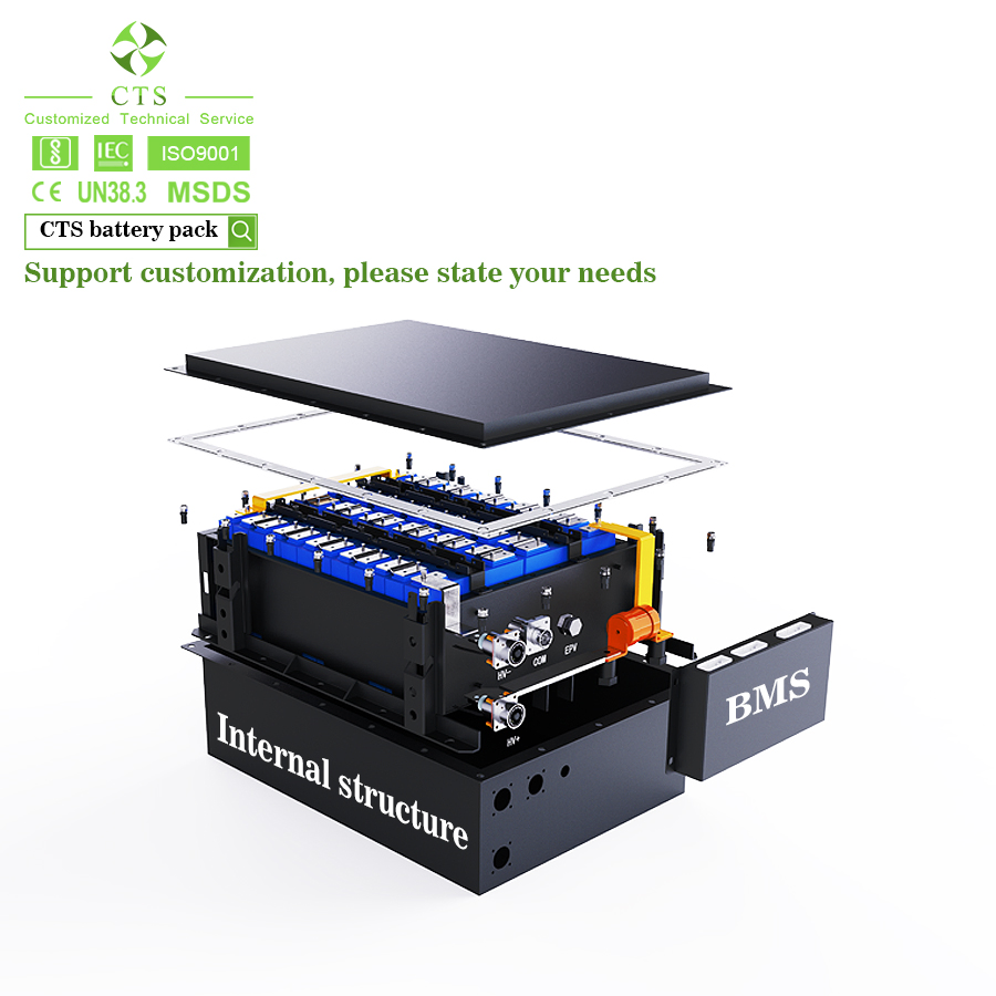 Modular Solution 72V 50ah Battery Module 307V 50ah EV Battery Pack for Electric Tour Boat Yacht