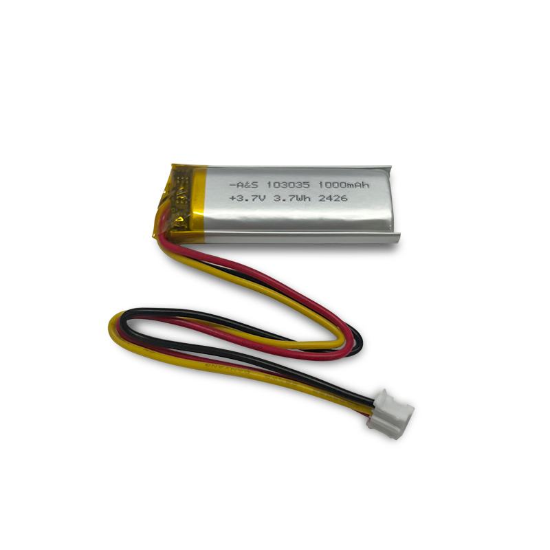 CB IEC62133 PSE Un38.3 MSDS 103035 3.7V 1000mAh Lithium Polymer Battery for Smart Wearable Device and Smart Watch