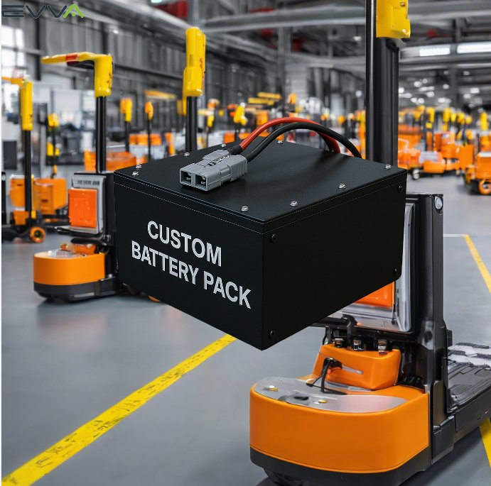 OEM/ODM 24V/48V/72V Lithium Battery Solution for Agv/ AMR Mobile Robot with Fast Charging High Discharge Rate Long Cycle Life Smart BMS