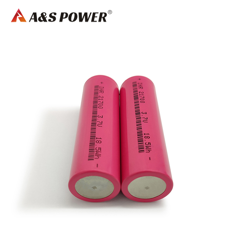 4500/4800/5000mAh Lithium Cell 3.7V Cylindrical 18650/21700/26650/32700 Lithium Ion Battery for LED Light/E-Scooter/Skateboard/Power Tools