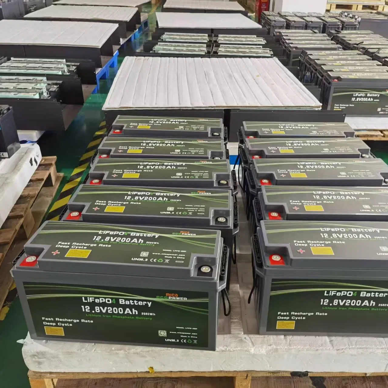 Good Service OEM/ODM 12V 12.8V 24V 25.6V 51.2V 48V 50ah 100ah 200ah 300ah LiFePO4 Battery Energy System Home Lithium Ion LFP Storage Battery Pack for RV/Marine