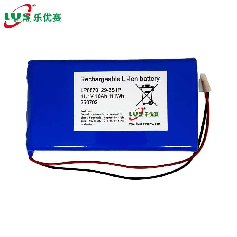 Li Ion Polymer Battery Lp8870129 3.7V 10000mAh 3s1p 11.1volt Lithium Polymer Ion Battery Pack 11.1V Lilthium Ion Battery 12.8V 10ah Li Ion Battery Lp8870129