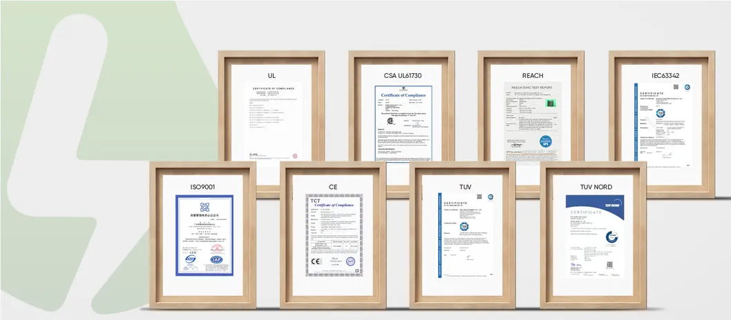 Certificates