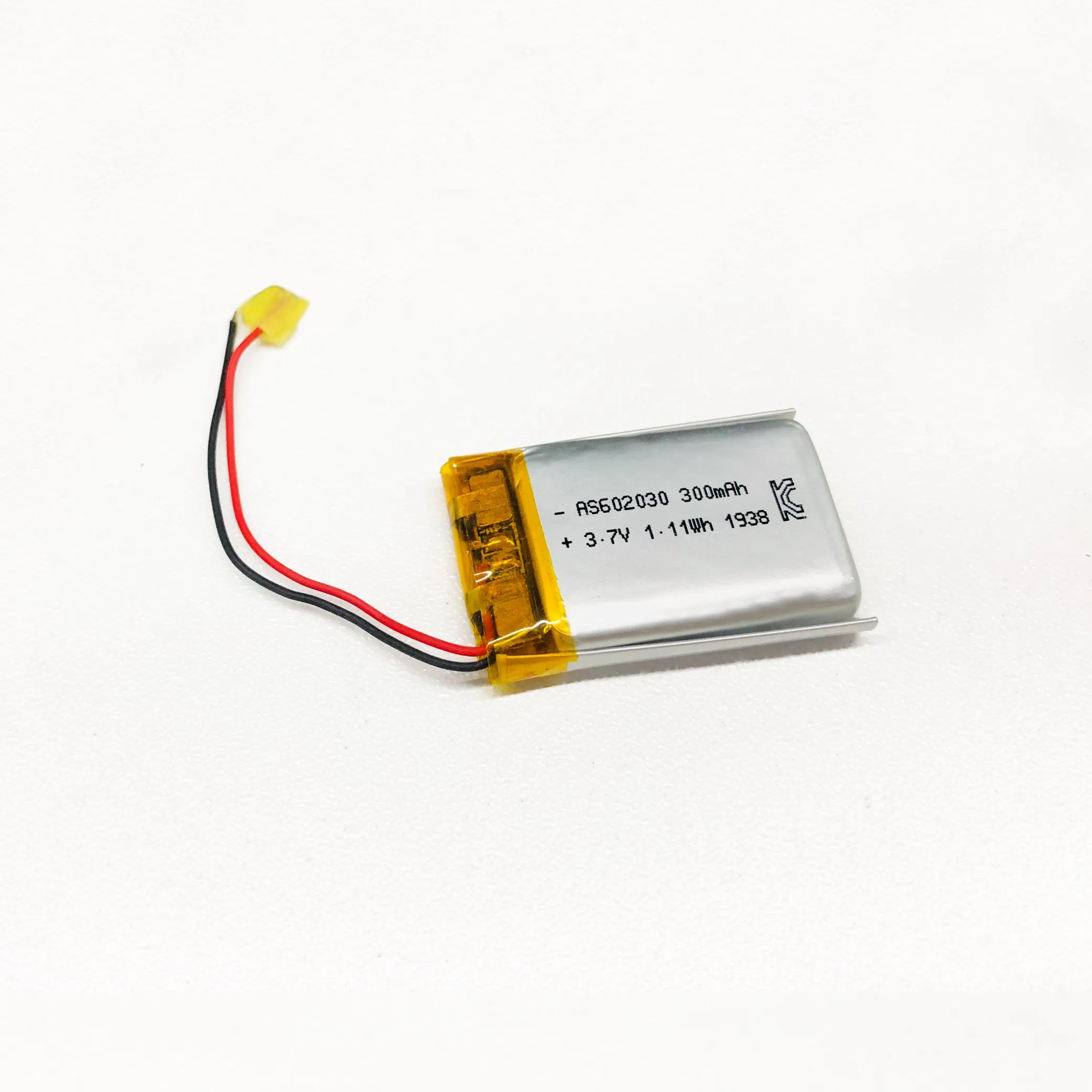 Rechargeable 602240 Lithium-Ion Polymer Battery 3.7V 500mAh UL1642 &amp; CE Certified for Industrial &amp; Electronic Devices