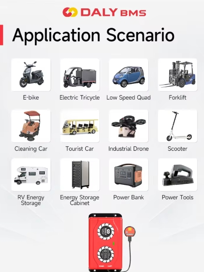Advanced Battery Management System for 24V LiFePO4 with Bluetooth
