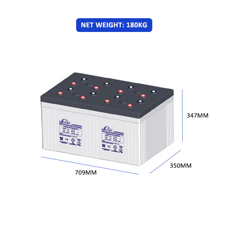 Leoch DJ3000 2V 3000ah Gel Battery for Industrial and Commercial Backup Power