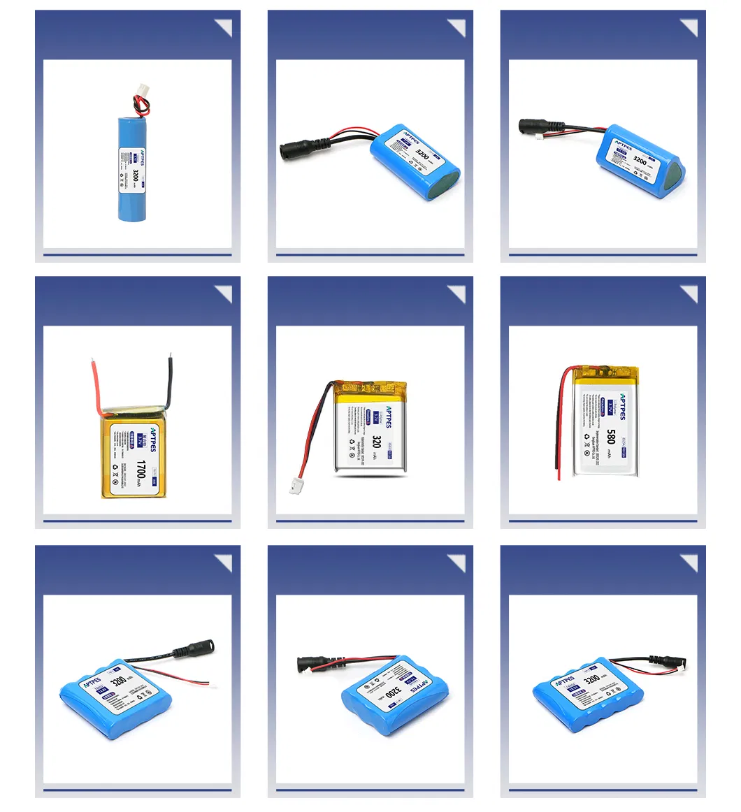 OEM Li-Polymer Lithium Lon Battery 3.7V 40mAh 541112 for Portable Devices